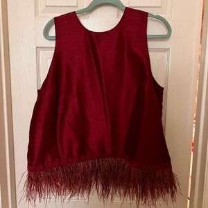 Hutch feather top, 1X